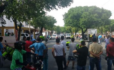 El hecho se presentó en un punto de la empresa Apuestas Cúcuta 75 sobre la 1:30 p.m. La Opinión