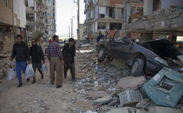 El sismo del domingo pasado, es considerado el más grave, registrado en Irán desde 2003. AFP