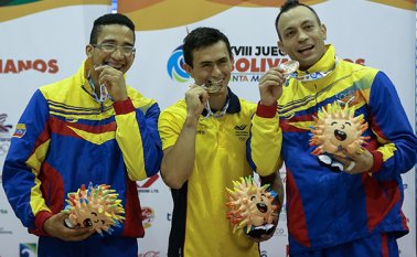 Colombia lidera el medallero general con 21 oros, 16 platas y 25 bronces. Colprensa