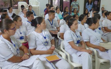 En el hospital regional Emiro Quintero Cañizares se adelantan charlas para prevenir la diabetes. Cortesía