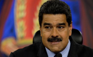 Nicolás Maduro acusó a Santos de prohibir que se vendieran medicinas a Venezuela. AFP