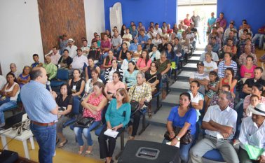 A los beneficiarios de 11 municipios se les dio a conocer la aprobación del proyecto y el desembolso de los recursos al Banco Agrario. Archivo