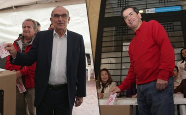 Humberto de la Calle y Juan Fernando Cristo. Colprensa