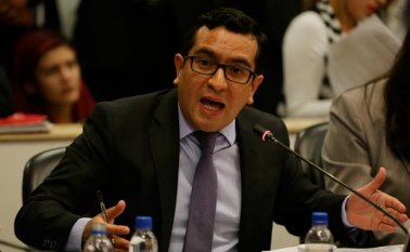 "El plan estratégico de seguridad ciudadana sigue flaqueando en lo que a la extorsión se refiere", expresó el representante del Centro Democrático Edward Rodríguez. Colprensa