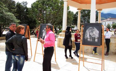 Los cuadros fueron hechos por el pintor cucuteño, Jhoan Manuel Contreras Rangel y la colección es de propiedad del docente, Humberto Pisciotti Quintero. Roberto Ospino