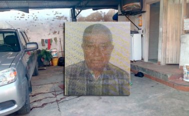 El asesino del vigilante tuvo tiempo hasta de lavarse las manos en el baño, luego de cometer el crimen. Cortesía