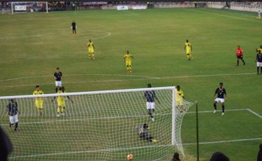 Colombia se impuso 5-4 frente a Ecuador en los cobros penaltis que la hicieron merecedora de la medalla de oro en fútbol masculino este jueves. Tomada de Twitter: @JJBB2017