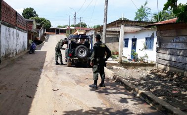 Según las autoridades, se ha trabajado una estrategia conjunta de patrullaje en la zona para evitar focos de inseguridad. Cortesía Policía