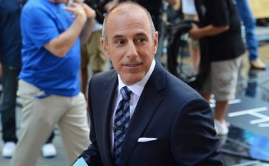Matt Lauer, famoso presentador de la cadena de televisión NBC News. Twitter
