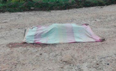 En el sector conocido como La Silla quedó el cadáver de Fabián Ortiz, de 40 años. Cortesía