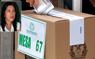 La entonces alcaldesa Yamile Rangel Calderón fue condenada a cinco años y tres meses de prisión, por la celebración indebida de contratos. Archivo