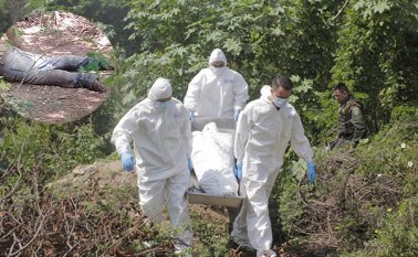 El aterrador descubrimiento ocurrió en el sector de Villa Camila. Cristian Herrera