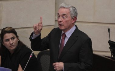 Alvaro Uribe, senador y expresidente. Colprensa
