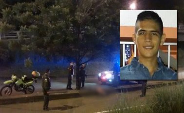 El hecho ocurrió a la 1:20 de la madrugada en la glorieta Arnulfo Briceño. Cortesía