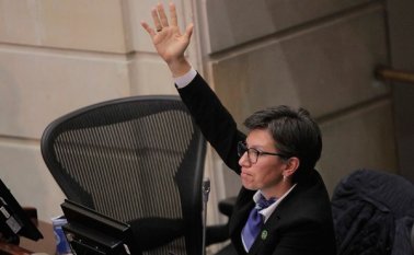 Claudia López. Colprensa