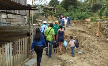 Con la aprobación del proyecto, por parte del Concejo, se espera “que no pare el programa de titulación de predios”. Cortesía