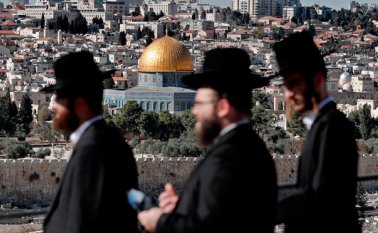 Trump ordenó el traslado de la Embajada estadounidense de Tel Aviv a Israel. AFP