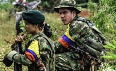 Mujeres de las Farc. AFP
