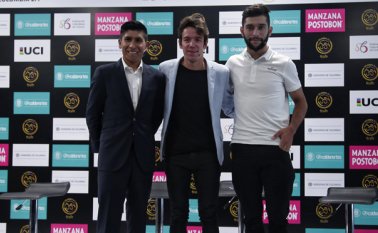 Nairo Quintana, Rigoberto Urán y Fernando Gaviria estarán en la competencia, programada para el próximo mes de febrero. Colprensa