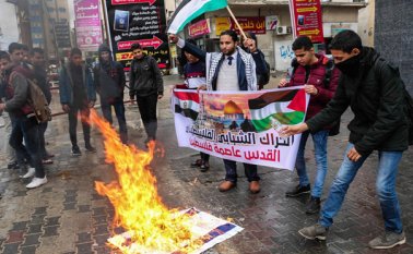 La violencia vuelve a las calles en los territorios palestinos. AFP