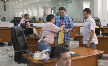 El Concejo volverá a elegir presidente de la corporación, tras la renuncia de Nelson Parada. Archivo La Opinión