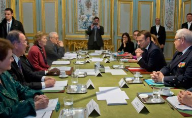 Trump no fue invitado a la cumbre y Estados Unidos estará representado por un miembro de la embajada. AFP