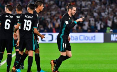 El atacante galés entró al minuto 80 en parte para arreglar el embrollo en el que se encontraba el equipo de Zinedine Zidane. AFP