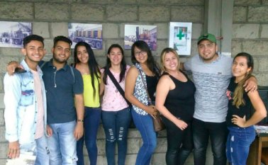 Los estudiantes conocieron sobre el proceso de producción del periódico. Giovanny Rojas