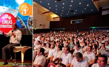 Ante un auditorio con 800 personas, el ministro Luis Gilberto Murillo hizo la rendición de cuentas y al finalizar respondió preguntas sobre Santurbán, dejando más dudas que certezas entre los asistentes. Mario Caicedo