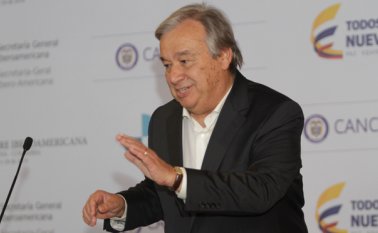 António Guterres, secretario general de Naciones Unidas. Colprensa