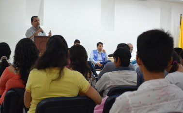 El foro regional 'Justicia y reconciliación para la construcción de la paz de nuestras comunidades' hubo diversas conferencias. Cortesía