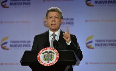 Santos añadió que la reducción presupuestaria será muy bien recibida por el mercado, los organismos internacionales y multilaterales porque es una muestra de la disciplina fiscal del país. Archivo