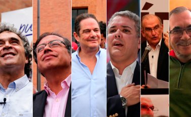 Fajardo duplicó las cifras registradas en septiembre (7%), a dos puntos está el exalcalde de Bogotá Gustavo Petro y le sigue Vargas Lleras, quien figuró primero en la anterior medición con 11% y ahora tiene 7%. La Opinión