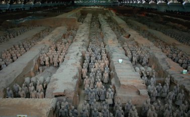 La obsesión de Qin Shihuang por la vida eterna era bien conocida. AFP