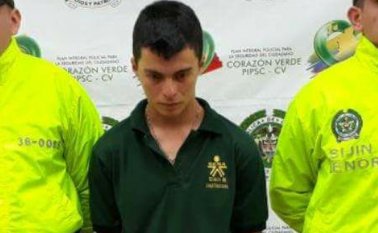 Bohada había sido capturado por la Policía de Norte de Santander, en mayo de 2017. Cortesía