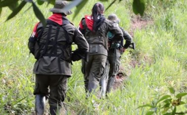 El Eln puso en duda este lunes la continuidad del cese el fuego bilateral. Archivo