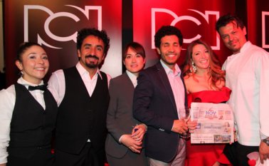 Los tutores de ‘Colombia Ríe’: Diana Belmonte, Milton López, Paola Barrera, Beto Urrea, Marisol Correa y Fabio Velosa. Cortesía