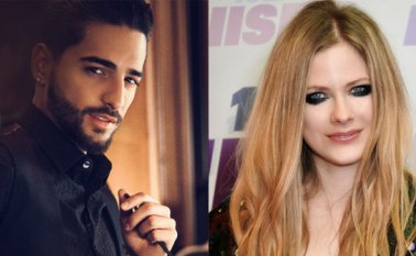 Maluma y Avril Lavigne. Internet