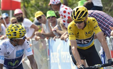 El escándalo por el supuesto dopaje del británico Chris Froome durante la Vuelta a España 2017 podría terminar con una suspensión de dos años. Archivo de La Opinión