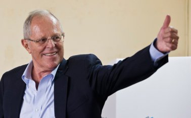 Kuczynski se salvó hace una semana de ser destituido por el Congreso por haber mentido sobre sus lazos con Odebrecht. Archivo