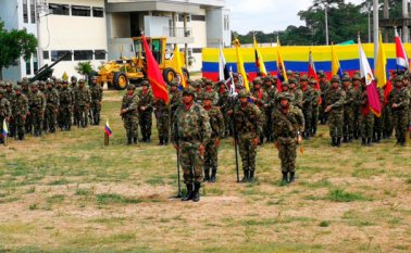 Cuatro nuevos Batallones de Operaciones Terrestres, un Batallón de Fuerzas Especiales Urbanas y un Comando Operativo Energético estarán a cargo de la seguridad en el Catatumbo. Ejército Nacional