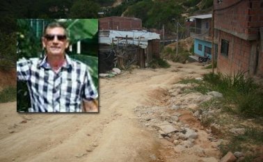 El rapto del señor Rodríguez había ocurrido en el asentamiento humano Colinas de la Esperanza del sector de la Ondina, de la carretera que comunica con el aeropuerto de Aguas Claras (Ocaña). Archivo de La Opinión