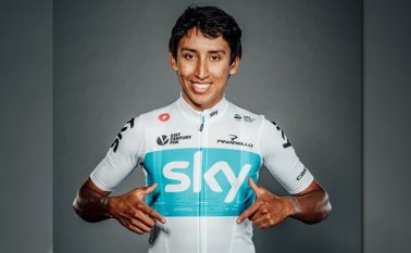 Egan Bernal, ciclista colombiano. Cortesía