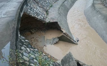 Las lluvias dejaron varios sectores de Ocaña inundados. Cortesía