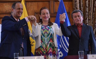 Ecuador es el país anfitrión de las negociaciones entre el Gobierno y el Eln y por eso ha procurado porque en medio de las dificultades, las conversaciones de paz se mantengan. Archivo de La Opinión