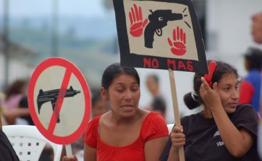 Movilización ciudadana para rechazar el nuevo caso de supuesta tortura y violación. Colprensa