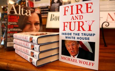 Este viernes salió a la venta un libro sobre su turbulenta Casa Blanca: ‘Fire and Fury’ (‘Fuego y Furia’), de Michael Wolff. AFP