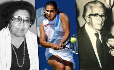 María Helena Olivares, Fabiola Zuluaga y José Rozo Contreras. Archivo La Opinión