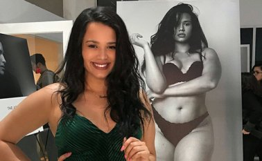 Natalia Lorenzo, modelo de tallas extra. Instagram