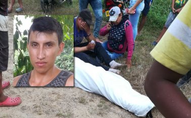 Luis Eduardo Rodríguez no alcanzó a pasar el río Zulia con 12 pimpinas y murió ahogado. Cortesía